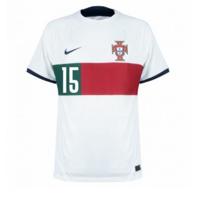 Echipament fotbal Portugalia Rafael Leao #15 Tricou Deplasare Mondial 2022 maneca scurta